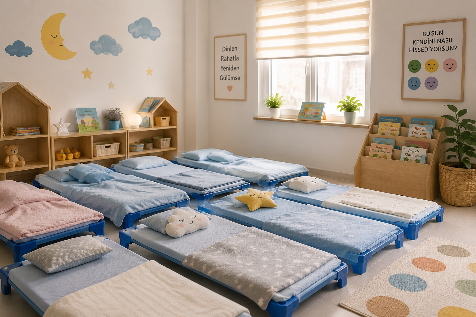 💤 Dinlenme ve Rahatlama Alanları